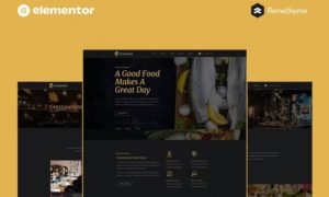 Crestaurant – Elegant Restaurant Pro Full Site Template Kit