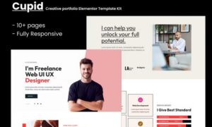 Cupid- Creative Portfolio Elementor Template Kit