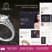 CustomMade – Customized Jewellery & Goldsmith Elementor Template Kit