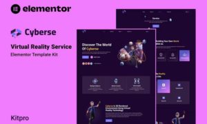 Cyberse – Virtual Reality Service Elementor Template Kit