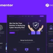 Cybertech – Cyber Security Elementor Pro Full Site Template Kit