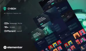 Cybox – NFT Collections Elementor Template Kit