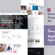 Darcy – Creative Agency Elementor Template Kit