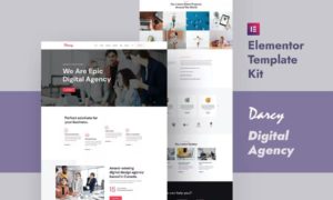 Darcy – Creative Agency Elementor Template Kit