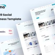Darona – COVID-19 Social Awareness Elementor Template Kit