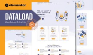 Dataload – Data Science & Analytics Elementor Template Kit