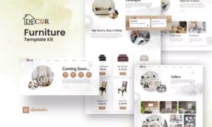 Decor – Furniture & Interior Design Elementor Template Kit