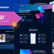 DeePay – Card Payment & Online Banking Elementor Template Kit