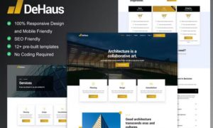 Dehaus – Interior Design & Architecture Elementor Template Kit