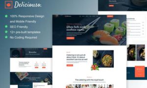 Deliciouso – Catering & Restaurant Elementor Template Kit