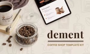 Dement – Coffee Shop Elementor Template Kit