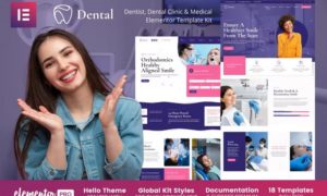 Dental – Dentist Clinic & Medical Elementor Template Kit