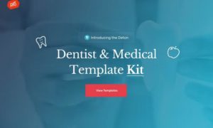 Denton – Dentist Elementor Template Kit