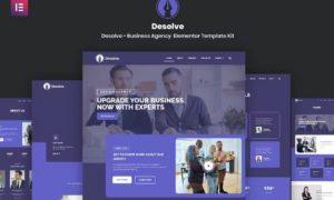 Desolve – Business Agency Elementor Template Kit