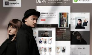 DEVA – Fashion Store WooCommerce Elementor Template Kit