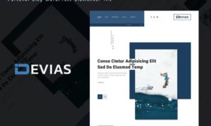 Devias – Blog & Magazine Elementor Template Kit