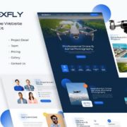 Dexfly | Drone & Aerial Photography Elementor Template Kit