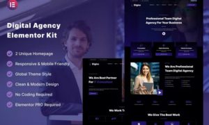 Digira – Digital Agency Services Elementor Template Kit