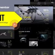 Digit – Robotics & Technology Elementor Template Kit
