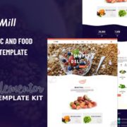 Dillmill – Organic Food Store Elementor Template Kit