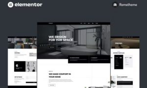 D’Interior – Interior Design Elementor Pro Full Site Template Kit