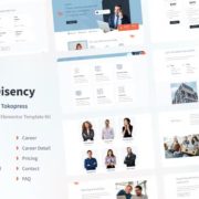 Disency | Creative Digital Agency Elementor Template Kit