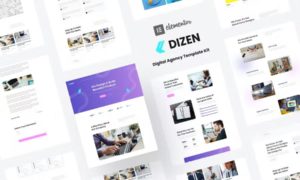 Dizen – Digital Agency Elementor Template Kit