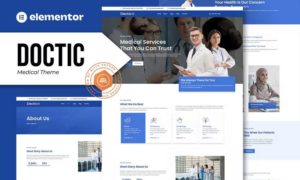 Doctic – Medical Elementor Template Kit