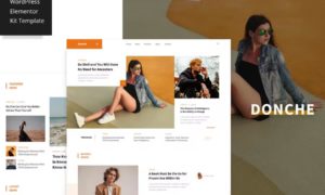 Donche – News & Magazine Template Kit