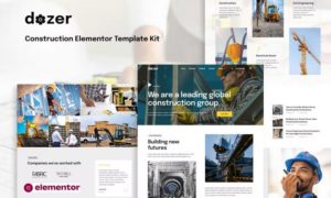 Dozer – Construction Elementor Template Kit