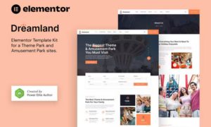 Dreamland – Amusement & Theme Park Elementor Template Kit