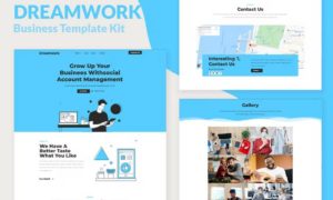 Dreamwork – Business Management Elementor Template Kit