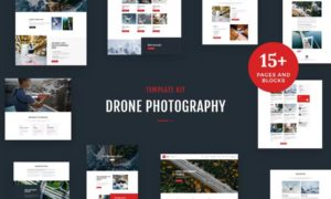 Drone Media – Aerial Photography & Videography Elementor Template Kit