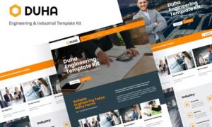 Duha – Engineering & Industrial Elementor Template Kit