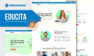 Educita – Education Elementor Template Kit