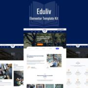 Eduliv – Education Elementor Template Kit
