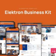Elektron – Electric Company & Business Elementor Template Kit