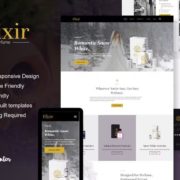 Elixir – Perfume Maker Elementor Template Kit