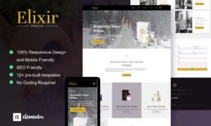 Elixir – Perfume Maker Elementor Template Kit