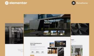 Emporium – Architecture & Interior Elementor Pro Full Site Template Kit