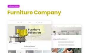 Enkel – Furniture Company Template Kit