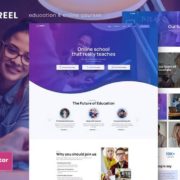 Enreel – Education & Online Courses Elementor Template Kit