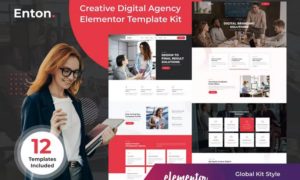 Enton – Creative Agency Elementor Template Kit