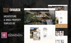 EnvArch – Architecture & Single Property Elementor Template Kit