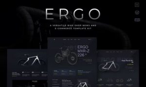 ERGO – Bike & Cycling WooCommerce Elementor Template Kit