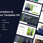 Escal | Transportation & Logistics Elementor Template Kit