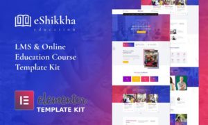 eShikkha – eLearning Elementor Template Kit