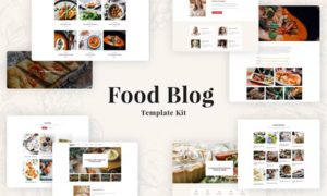 Especio – Food Blog Elementor Template Kit