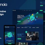 Eunoia – Tech Company Digital Service Elementor Template Kit
