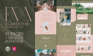 EVA – Fashion WooCommerce Elementor Template Kit